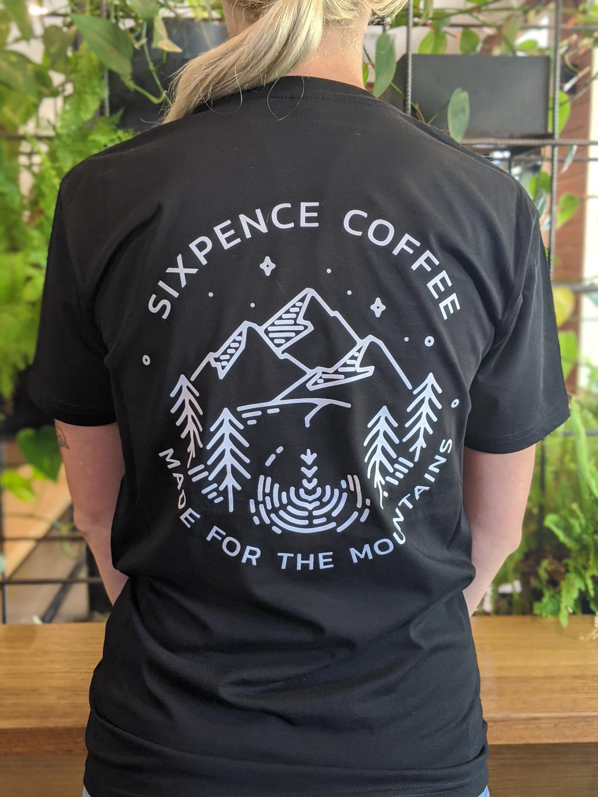 Sixpence Coffee Made for the Mountains Tee
